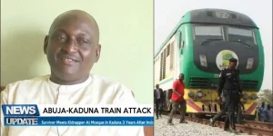 Abuja-Kaduna train attack survivor forgives abductor after reunion
