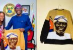 Sanwo-Olu hosts crocheter who spent 168 hours crafting his portrait on sweater