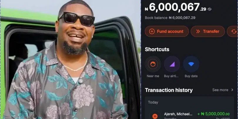 Don Jazzy gifts fan N6M for having ‘unhealthy looking account balance’
