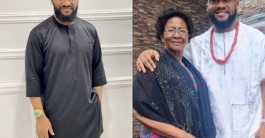 Yul Edochie sweetly marks his mom’s birthday