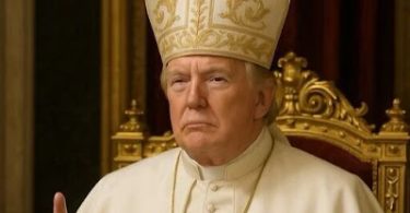 Trump shares AI image depicting himself as new Pope