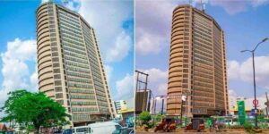 Man falls from 26-storey Cocoa house in Ibadan, rushed to hospital
