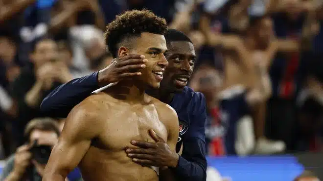 Champions League: Dembele named tournament’s best player, Doue claims best youngster