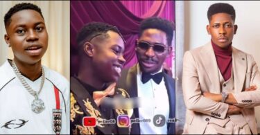 Moment Peller links up with Moses Bliss at an event