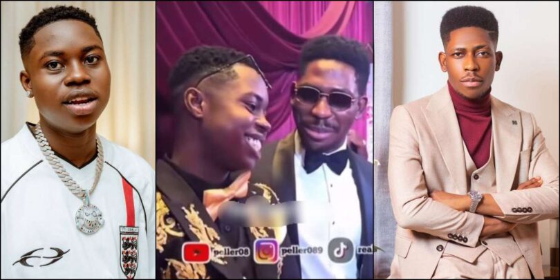 Moment Peller links up with Moses Bliss at an event