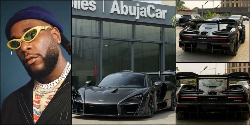 Burna Boy acquires sports car reportedly worth N3.5 billion