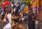 Portable evades probable attack, catches assailant with knife