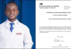 UNN best-graduating student receives fully funded Commonwealth scholarship after N50K prize snub