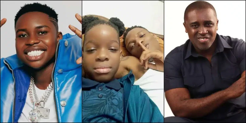 “I want to be his son’s nanny” – Moment Peller begs Frank Edoho to call Wizkid