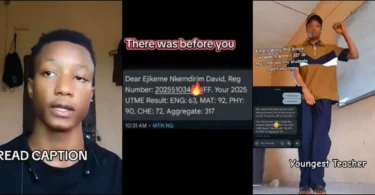 Math teacher who scored 317 in initial JAMB shares updated result after retaking exam