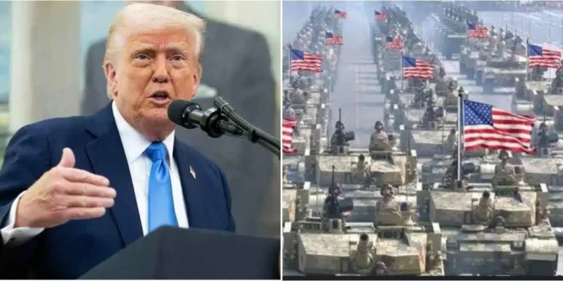 “If you attack, you’ll experience ‘full strength‘ of US military” – Trump to Iran