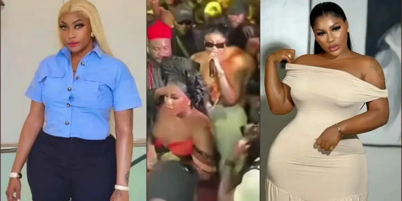 Angela Okorie shades Destiny Etiko over awkward encounter at Ruby’s wedding