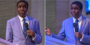 “Kings are recognised for royalty, not…” – Bishop Abioye blasts men who wear earrings, plait hair
