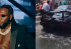 Burna Boy Spotted Driving ₦3.2 Billion McLaren Through Flooded Lagos Road