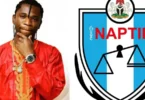 Speed Darlington reacts to NAPTIP’s invitation