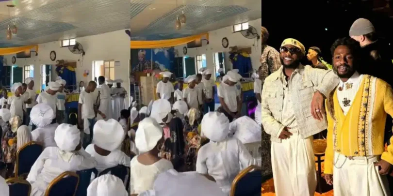 Mixed reactions as Davido and Omah Lay’s ‘With You’ is performed in church