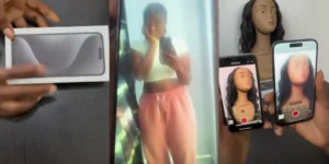 Lady laments after her Canada-based uncle sent her ‘fake’ iPhone 15 pro max
