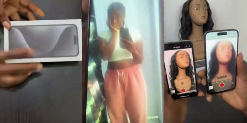 Lady laments after her Canada-based uncle sent her ‘fake’ iPhone 15 pro max