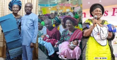 58-year-old woman welcomes twins after 24 years, says husband rejected second wife option