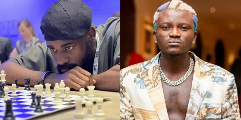 Tunde Onakoya reacts as fan suggests he gifts Portable a chessboard