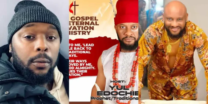 Radiogad roasts Yul Edochie following reopening of his church