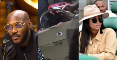 2Face surprises wife Natasha with ₦51.3m Hermes Etoupe bag