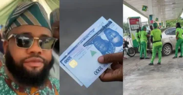 Man exposes Abuja filling station for paying fuel attendants ₦10k monthly salary