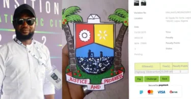 Lawyer laments after Lagos State fines him ₦24,000 seconds after parking to check car noise
