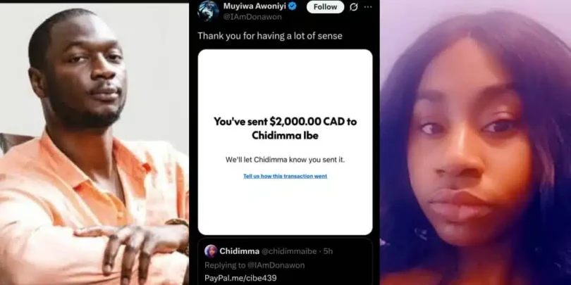Tems’ manager gifts X user ,000 for having ‘a lot of sense’