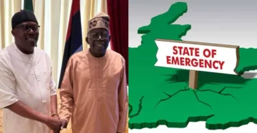 Governor Fubara holds private talks with Tinubu at Presidential Villa
