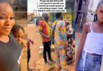 Mother cries out as husband returns after 10 years to claim child he abandoned