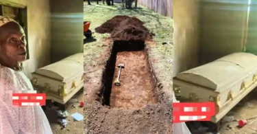 Man prepares for his own burial, buys coffin and digs own grave