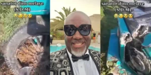 Dino Melaye’s multi-million naira G-Wagon destroyed in ghastly accident
