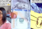 Lady discovers 0 in thrift bag after purchase