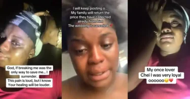 Lady ends 7-year relationship, cancels wedding after discovering fiancé has secret lover