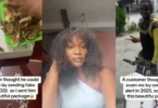 Cake vendor sends yam peels to client who tricked her with fake transfer