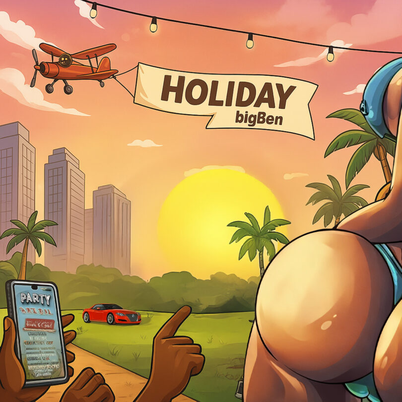 Afrobeats Superstar bigBen Unveils the Ultimate Summer Anthem “Holiday” – A Vibrant Celebration of Freedom, Joy, and Escape