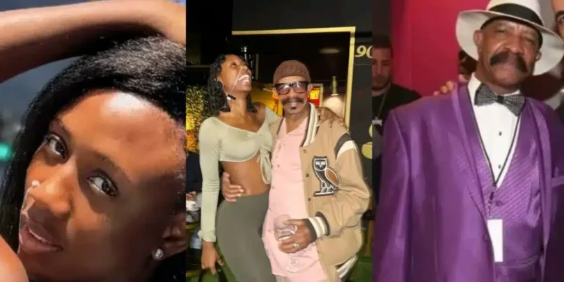 Korra Obidi, Dennis Graham raise eyebrows with their appearance at an event