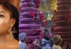 Price of Veeke James’ 20ft birthday cake raises eyebrows