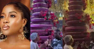 Price of Veeke James’ 20ft birthday cake raises eyebrows