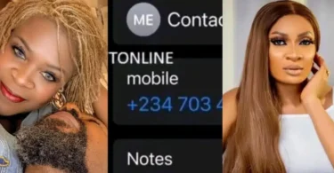 Drama as Linc Edochie’s new wife releases May Edochie’s number online