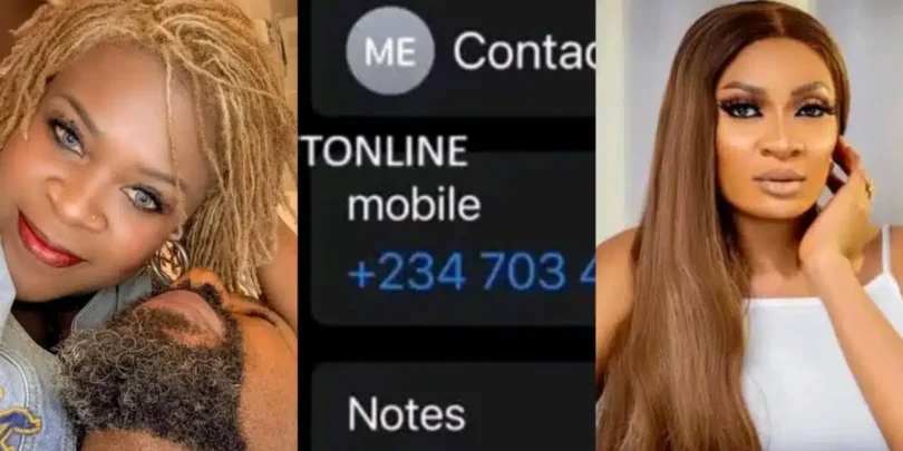 Drama as Linc Edochie’s new wife releases May Edochie’s number online