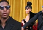 Jonathan Majors, Meagan Good stir buzz with their appearance at Hollywood Impact awards