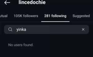 The drama escalated after Yinka shared May Edochie’s phone number online, but May remains unfazed as evident in her recent social media posts.

Amid the ongoing buzz, Linc Edochie breaks silence and unfollows Yinka on Instagram.

In a recent Facebook post, he clarified that he didn’t endorse any attack on May Edochie, contrary to suggestions after Yinka posted May’s number online.

“For the records, I did not endorse the recent attacks on May neither did I endorse posting her number online which has triggered meaningless retaliation”, He stated.

However, he hinted at a possible split stating, “Better to be alone and at peace than to be in a union filled with landmines. Respect”.

See below…