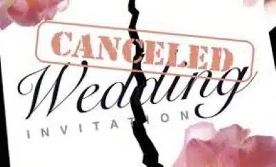 Man calls off wedding 3 days to event after fiancée lies about being at home