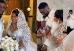 Tears flow as Moc Madu gets emotional at wedding to Ruby Ojiakor