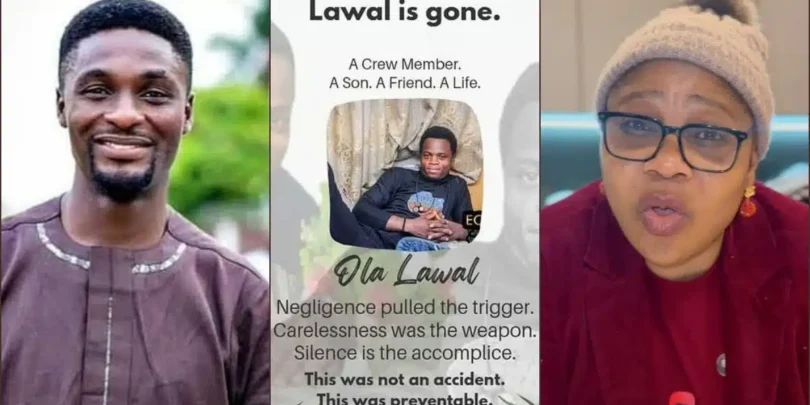 Adeniyi Johnson calls out Bola Akande over crew’s demise during movie shoot