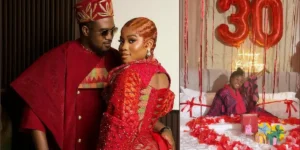 Veekee James gushes, flaunts luxury birthday gifts from husband
