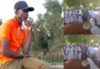 Moment drummer passes away while performing at burial ceremony