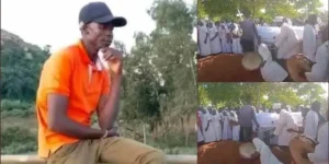 Moment drummer passes away while performing at burial ceremony 